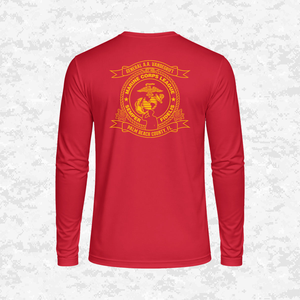 Marine Corps League | General A.A. Vandegrift Detachment #68 | DRIFIT Long sleeve, Hoodie