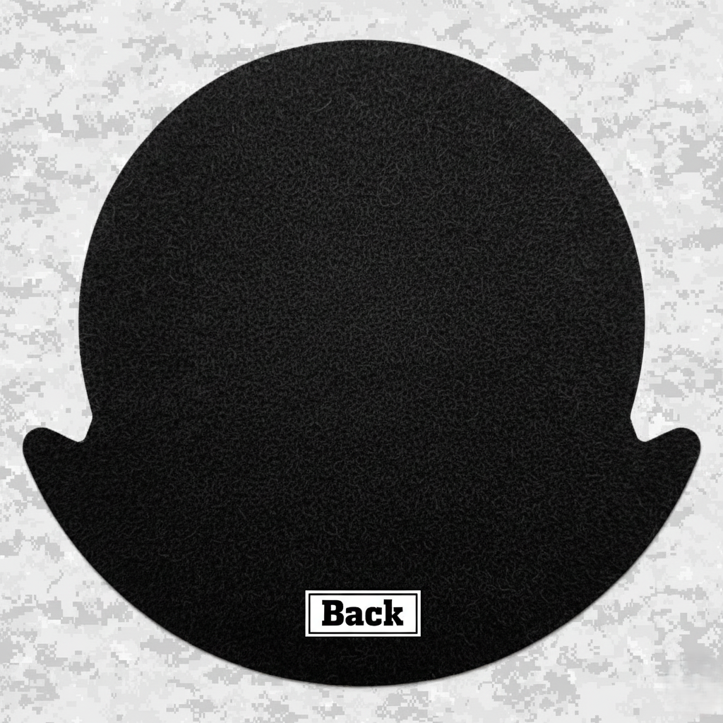 Leather Patch | 1st Battalion 9th Marines Unit "The Walking Dead" | Velcro Backed | Brown / Black