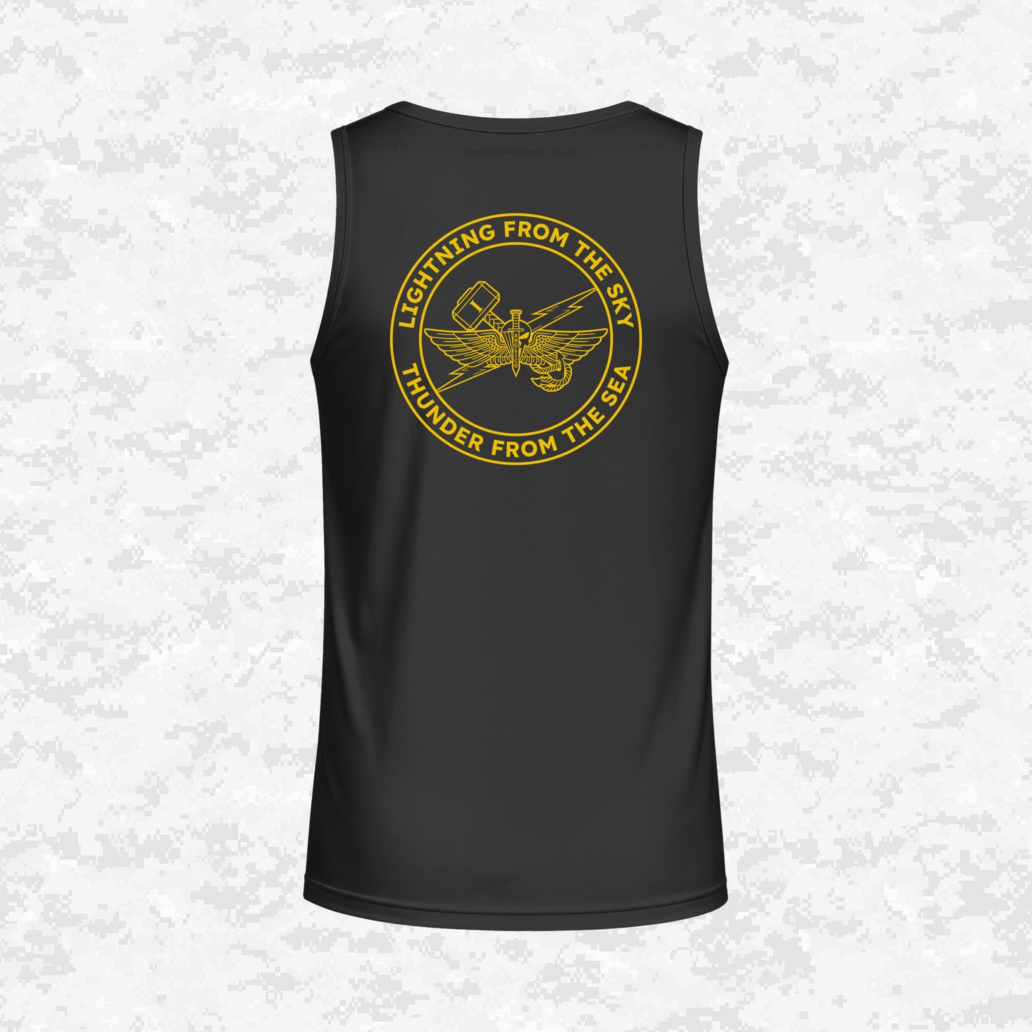 1st ANGLICO | Lightning From The Sky, Thunder From The Sea | DRIFIT Sleeveless, Tank, Sleeveless Hoodie