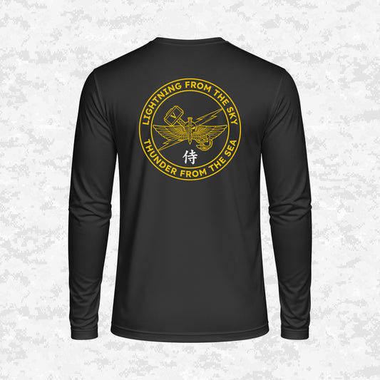 5th ANGLICO | Lightning From The Sky, Thunder From The Sea | DRIFIT Long sleeve, Hoodie