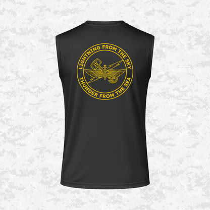 4th ANGLICO | Lightning From The Sky, Thunder From The Sea | DRIFIT Sleeveless, Tank, Sleeveless Hoodie
