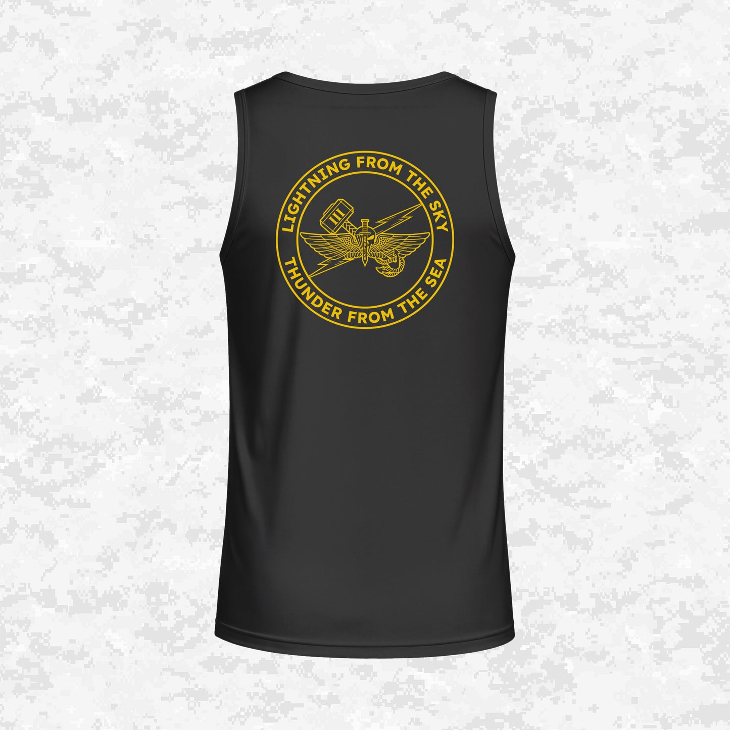 3rd ANGLICO | Lightning From The Sky, Thunder From The Sea | DRIFIT Sleeveless, Tank, Sleeveless Hoodie