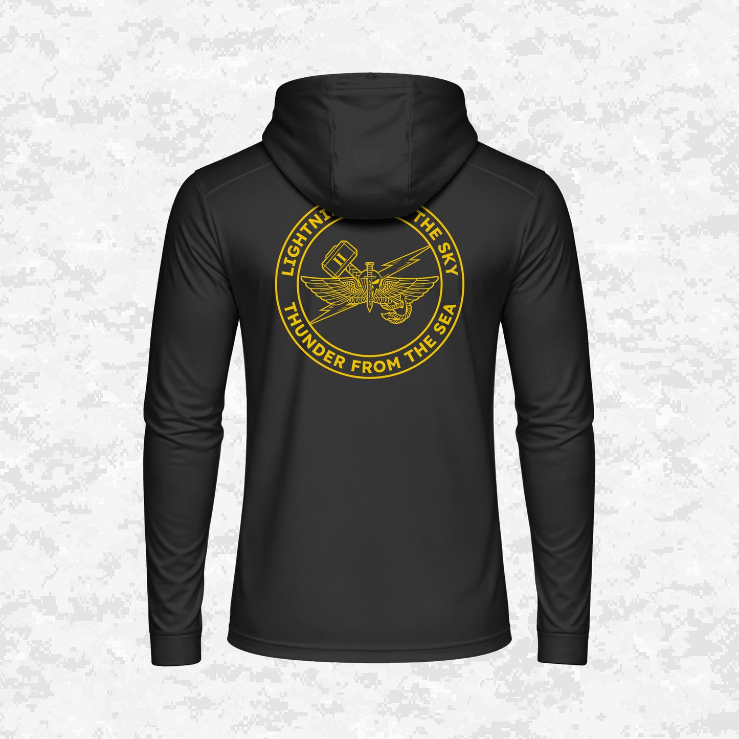 2nd ANGLICO | Lightning From The Sky, Thunder From The Sea | DRIFIT Long sleeve, Hoodie