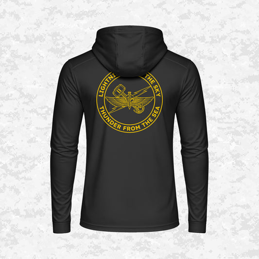 2nd ANGLICO | Lightning From The Sky, Thunder From The Sea | DRIFIT Long sleeve, Hoodie