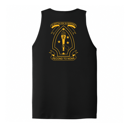 2nd Battalion 2nd Marines Unit "Warlords" #2 DRIFIT Sleeveless, Tank, Sleeveless Hoodie
