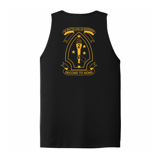 2nd Battalion 2nd Marines Unit "Warlords" #2 DRIFIT Sleeveless, Tank, Sleeveless Hoodie