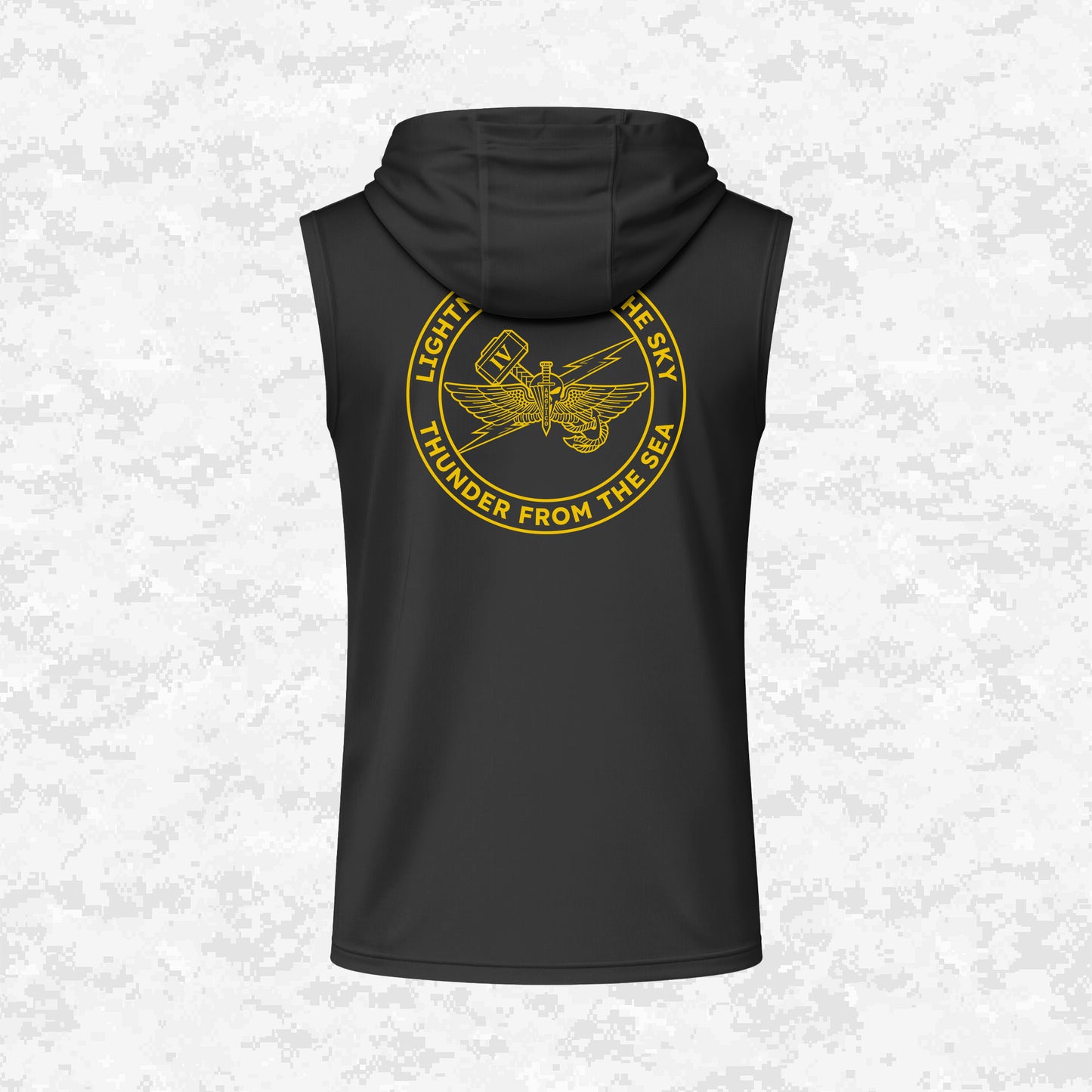 4th ANGLICO | Lightning From The Sky, Thunder From The Sea | DRIFIT Sleeveless, Tank, Sleeveless Hoodie