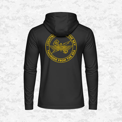 3rd ANGLICO | Lightning From The Sky, Thunder From The Sea | DRIFIT Long sleeve, Hoodie