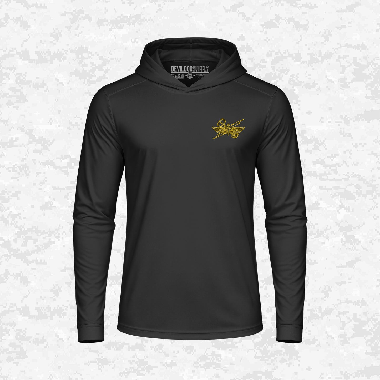 1st ANGLICO | Lightning From The Sky, Thunder From The Sea | DRIFIT Long sleeve, Hoodie