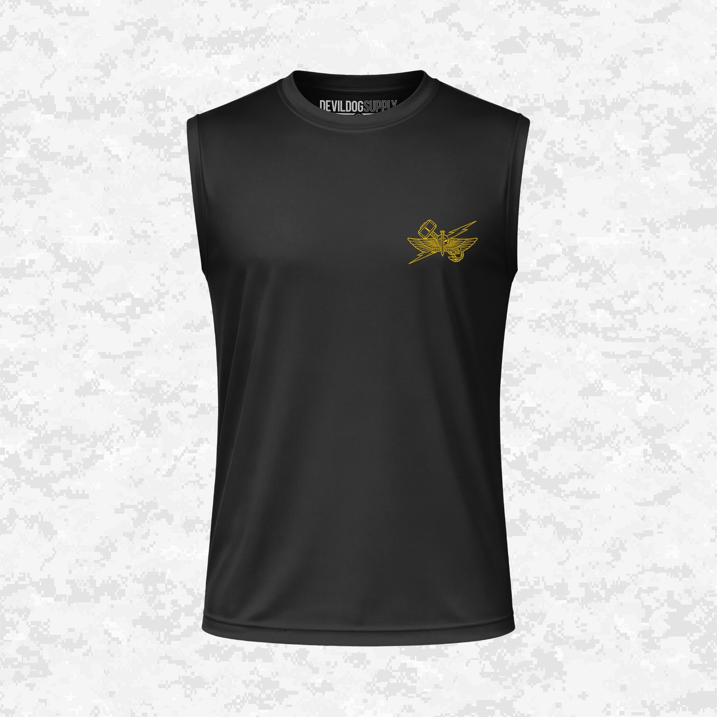 1st ANGLICO | Lightning From The Sky, Thunder From The Sea | DRIFIT Sleeveless, Tank, Sleeveless Hoodie