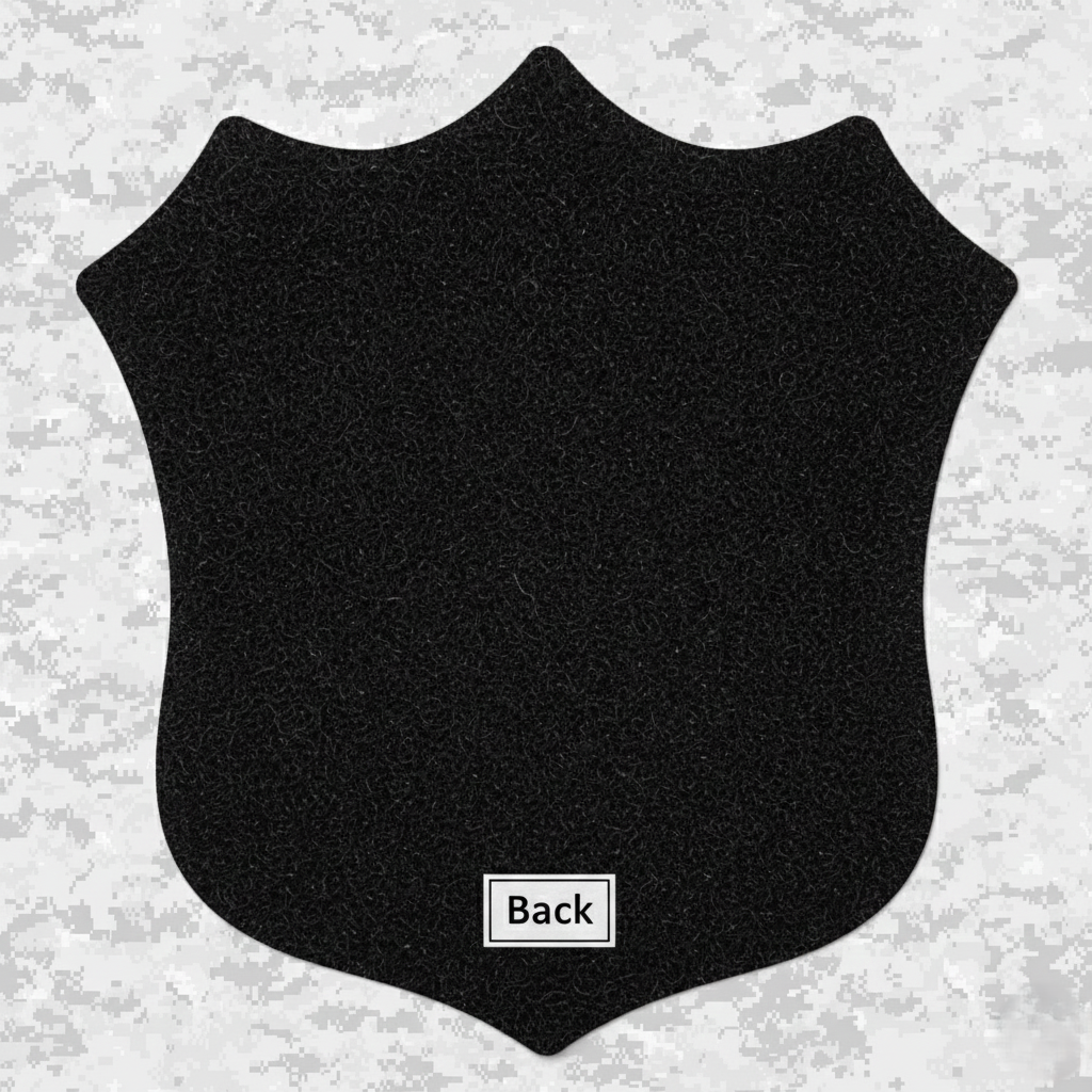 Leather Patch | 3rd Battalion 9th Marines Unit "Shadow Warriors" | Velcro Backed | Brown / Black