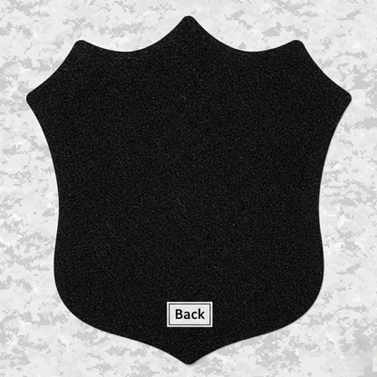 Leather Patch | 3rd Battalion 9th Marines Unit "Shadow Warriors" | Velcro Backed | Brown / Black