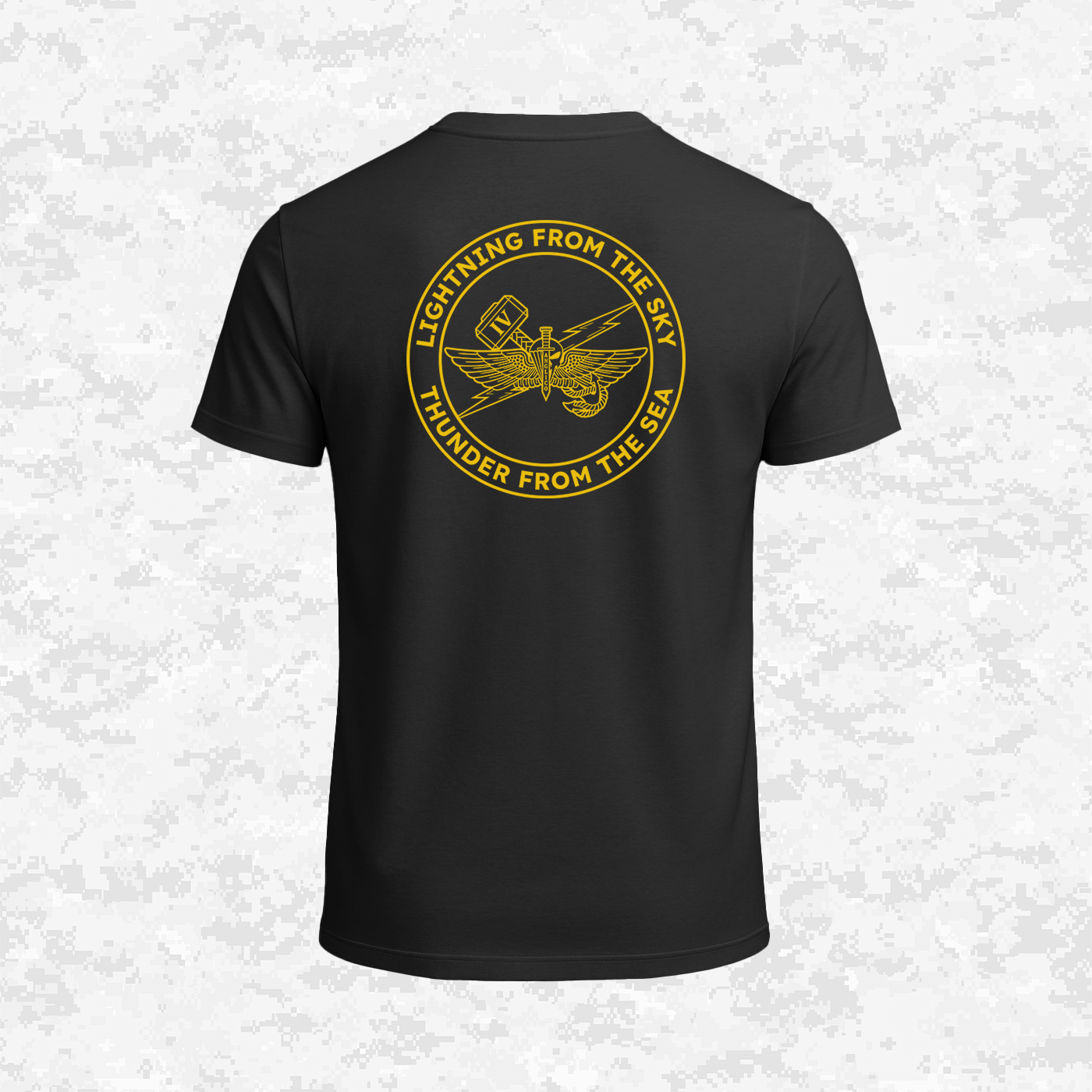 4th ANGLICO | Lightning From The Sky, Thunder From The Sea | T-shirt