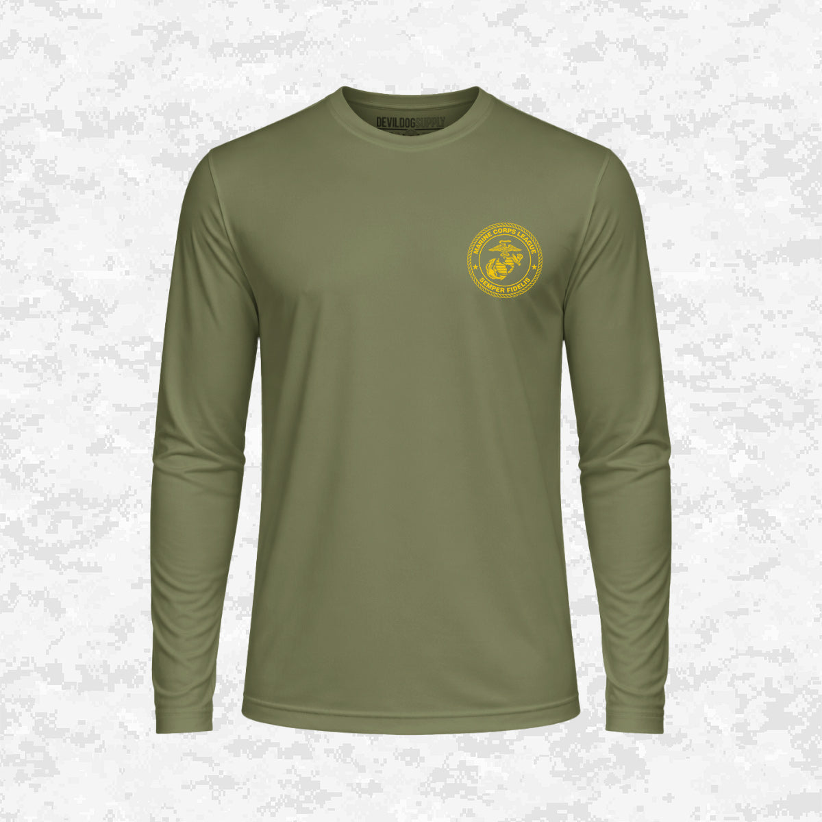 Marine Corps League | General A.A. Vandegrift Detachment #68 | DRIFIT Long sleeve, Hoodie