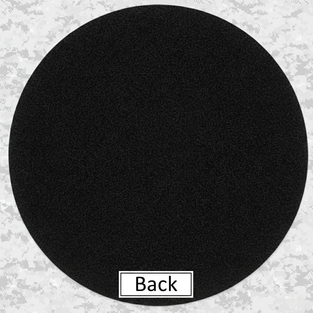 Leather Patch | 3rd ANGLICO: Lightning from the Sky, Thunder from the Sea | Velcro Backed | Brown / Black