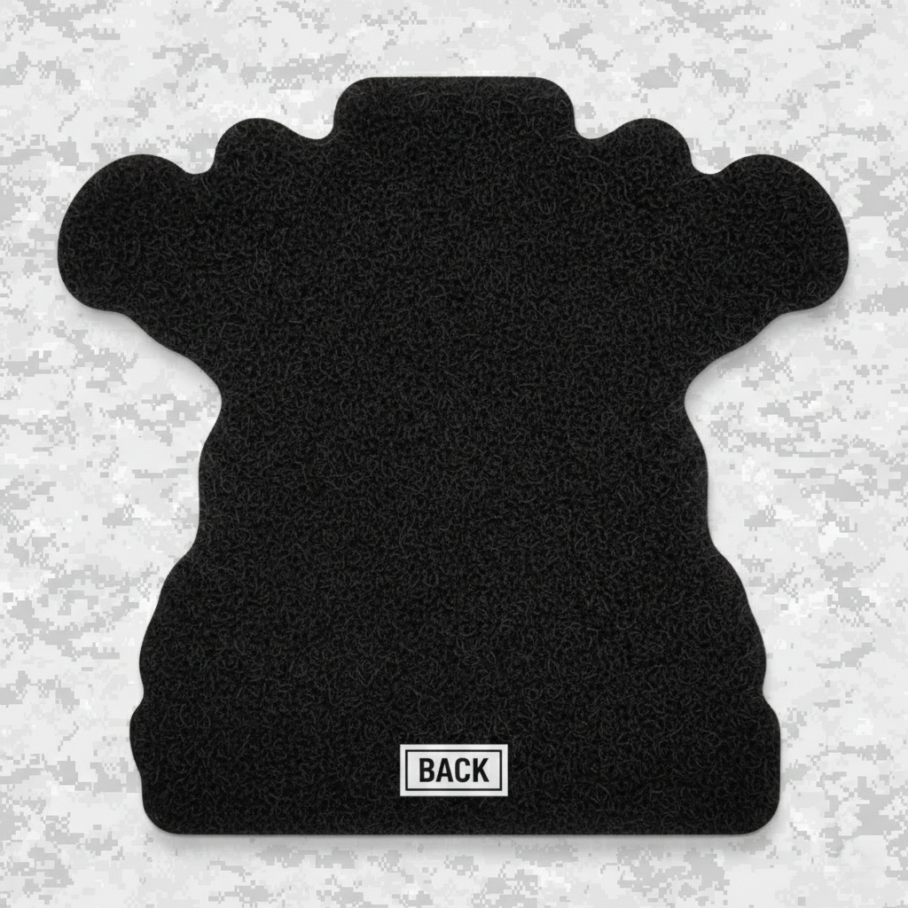 2/11 Fox Battery | Leather Patch | Velcro Backed | Brown / Black