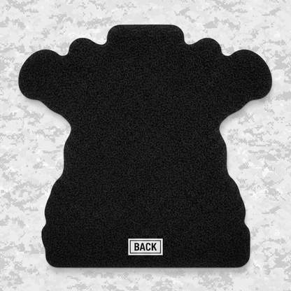 2/11 Fox Battery | Leather Patch | Velcro Backed | Brown / Black