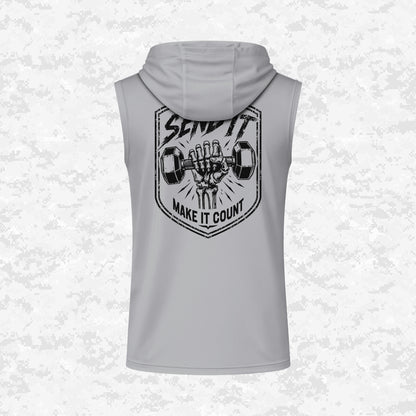 Send It | Make It Count | DRIFIT Sleeveless, Tank, Sleeveless Hoodie