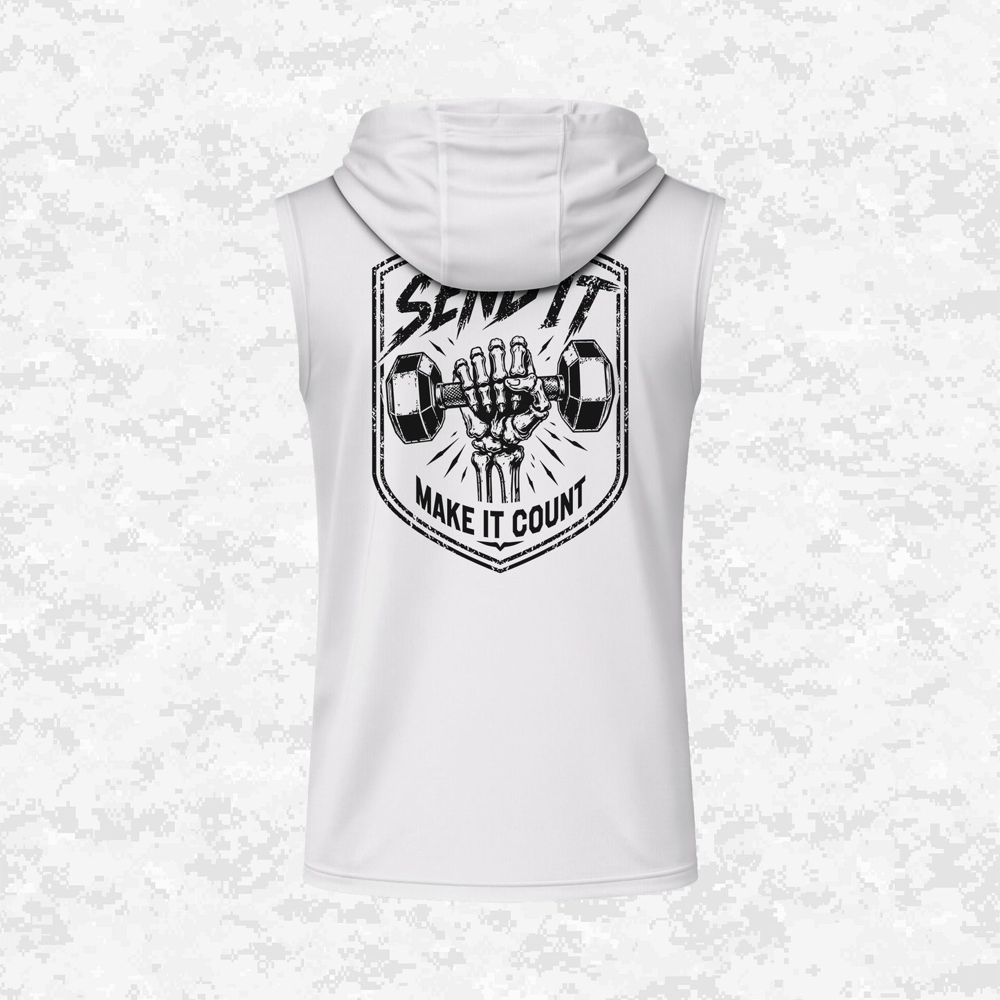 Send It | Make It Count | DRIFIT Sleeveless, Tank, Sleeveless Hoodie