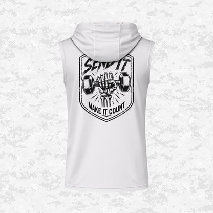 Send It | Make It Count | DRIFIT Sleeveless, Tank, Sleeveless Hoodie