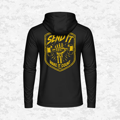 Send It | Make It Count | DRIFIT Long sleeve, Hoodie