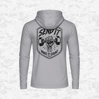 Send It | Make It Count | DRIFIT Long sleeve, Hoodie