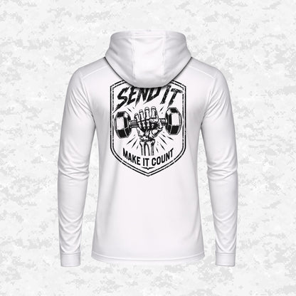 Send It | Make It Count | DRIFIT Long sleeve, Hoodie