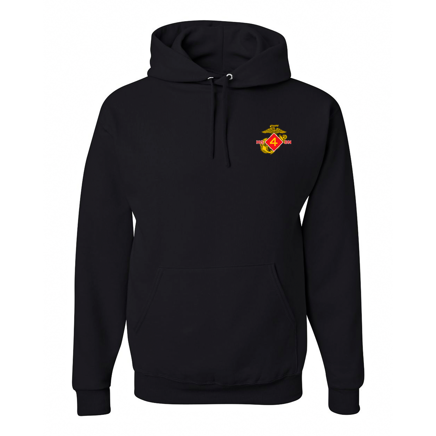 Headquarters Battalion 4th Marine Division Unit ¨Fighting Fourth¨ Hoddie