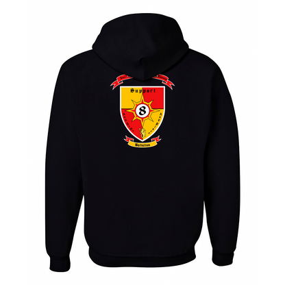 Combat Logistics Battalion 8 Unit ¨Anytime, Anyplace¨ Hoodie