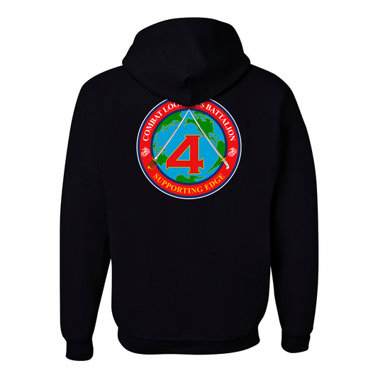 Combat Logistics Battalion 4 Unit ¨The Supporting Edge¨ #1 | Hoodie