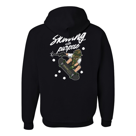Skating With Purpose | Marine in Skate (Marpat Forest) | Hoodie