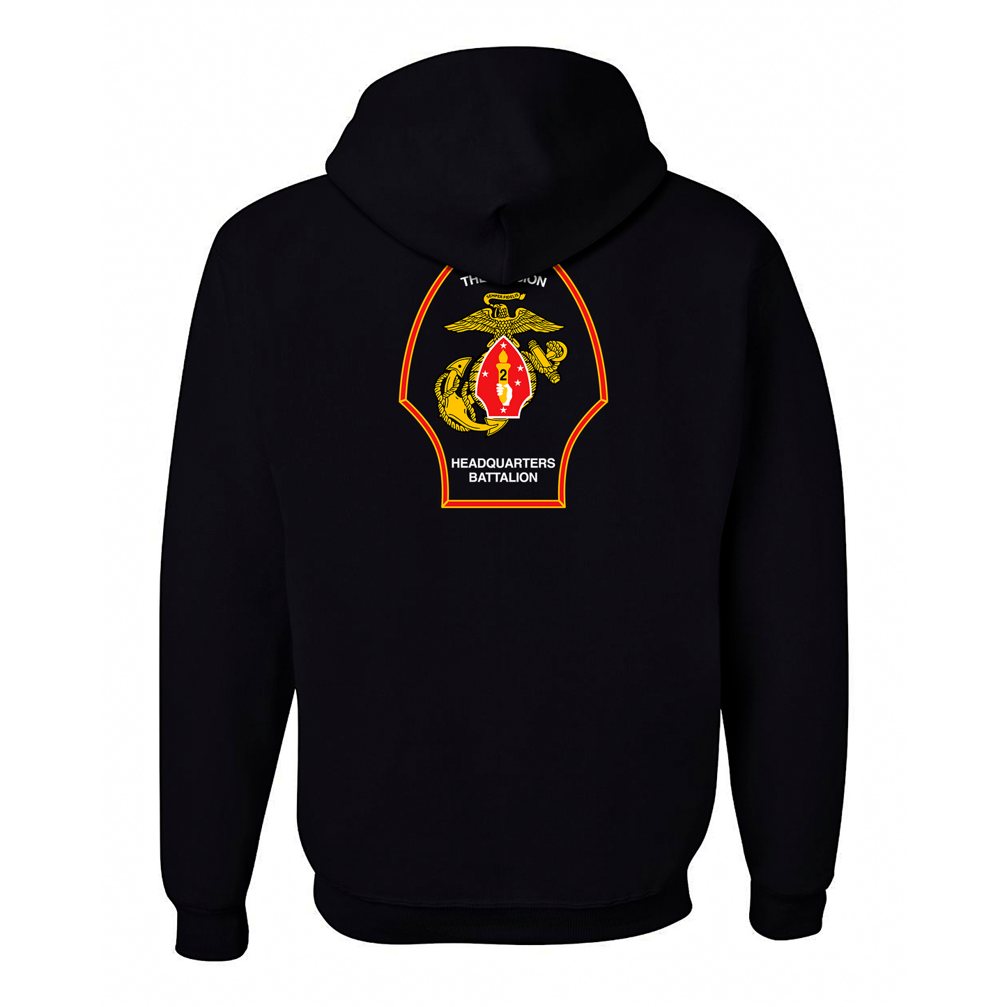 Headquarters Battalion 2nd Marine Division Unit ¨ The Silent Second¨ Hoddie