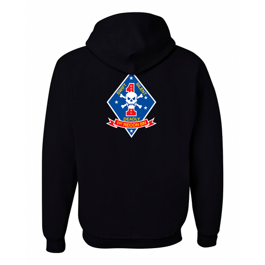 1st Reconnaissance Battalion Unit ¨Swift, Silent, Deadly¨ | Hoodie