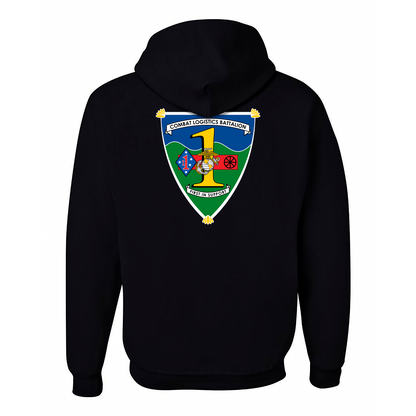 Combat Logistics Battalion 1 Unit “ First in Support” Hoodie