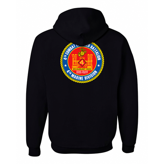 4th Combat Engineer Battalion Unit ¨One Team, One Fight¨ #1 | Hoodie