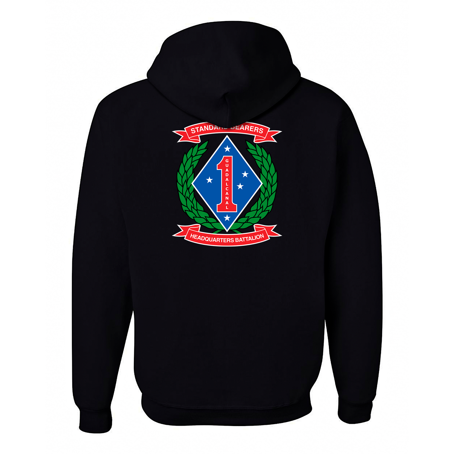 Headquarters Battalion 1st Marine Division ¨Standard Bearers¨ Hoddie