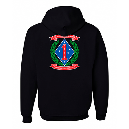 Headquarters Battalion 1st Marine Division ¨Standard Bearers¨ Hoodie