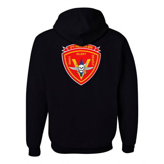 5th Reconnaissance Battalion Unit ¨Swift, Silent, Deadly¨ #1 | Hoodie