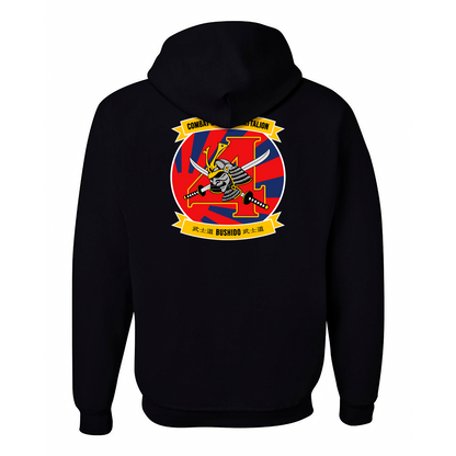 Combat Logistics Battalion 4 Unit ¨Bushido¨ Hoodie #3