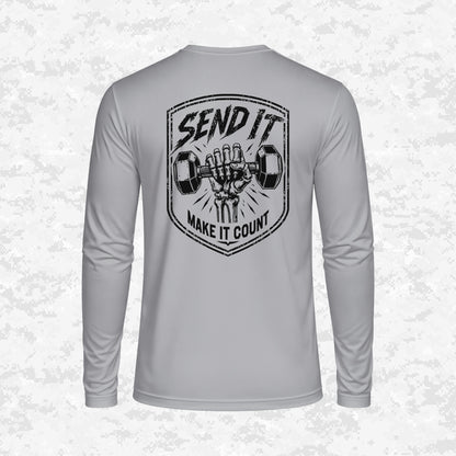 Send It | Make It Count | DRIFIT Long sleeve, Hoodie