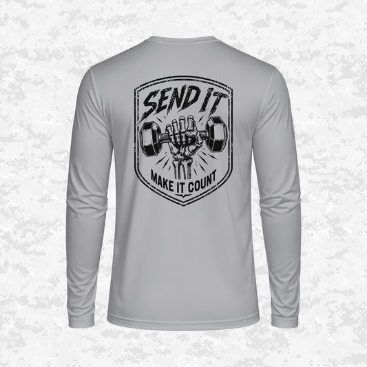 Send It | Make It Count | DRIFIT Long sleeve, Hoodie
