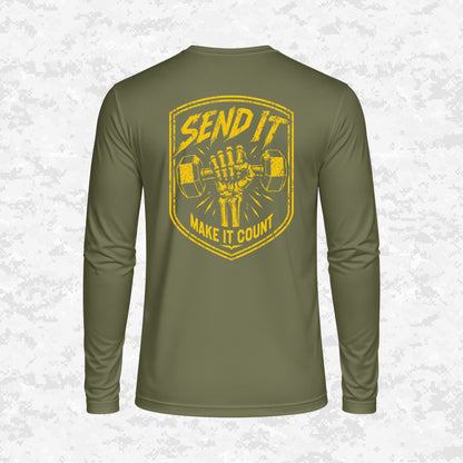 Send It | Make It Count | DRIFIT Long sleeve, Hoodie