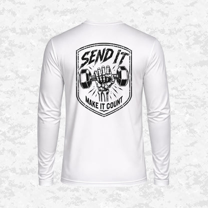 Send It | Make It Count | DRIFIT Long sleeve, Hoodie