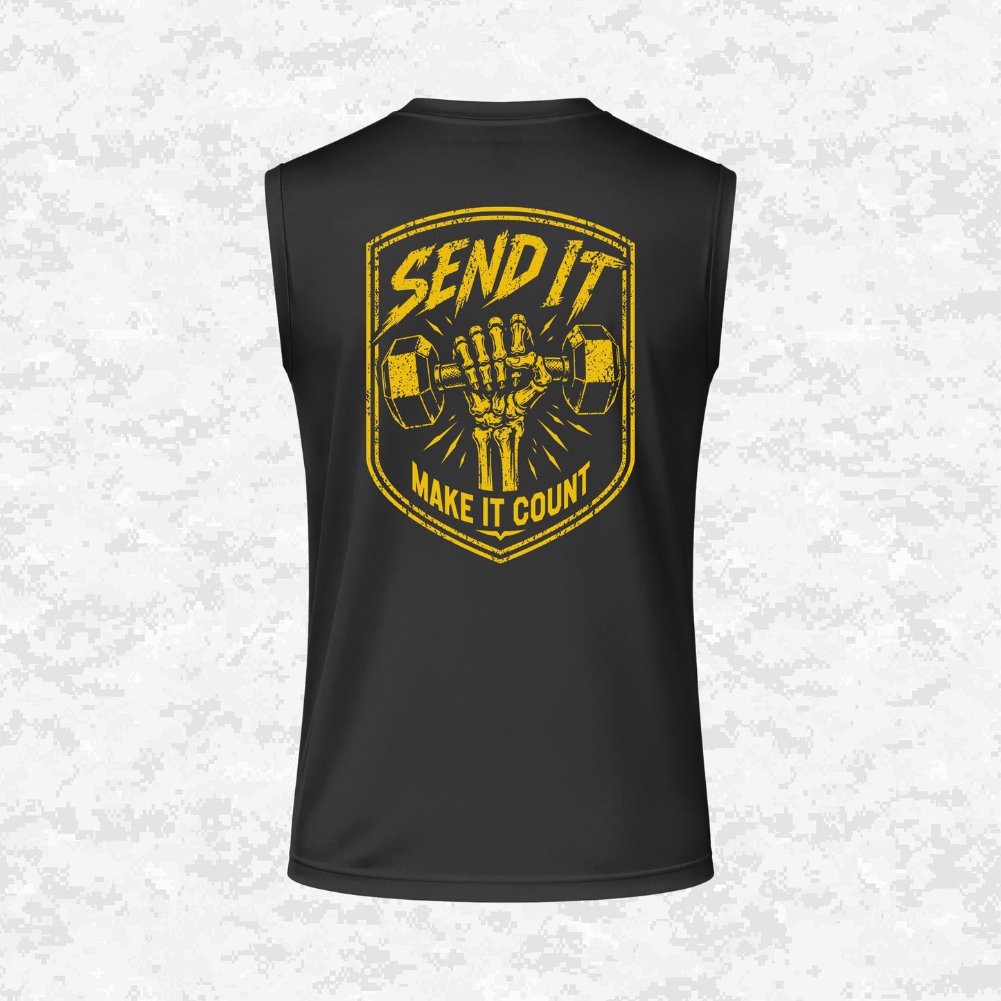 Send It | Make It Count | DRIFIT Sleeveless, Tank, Sleeveless Hoodie