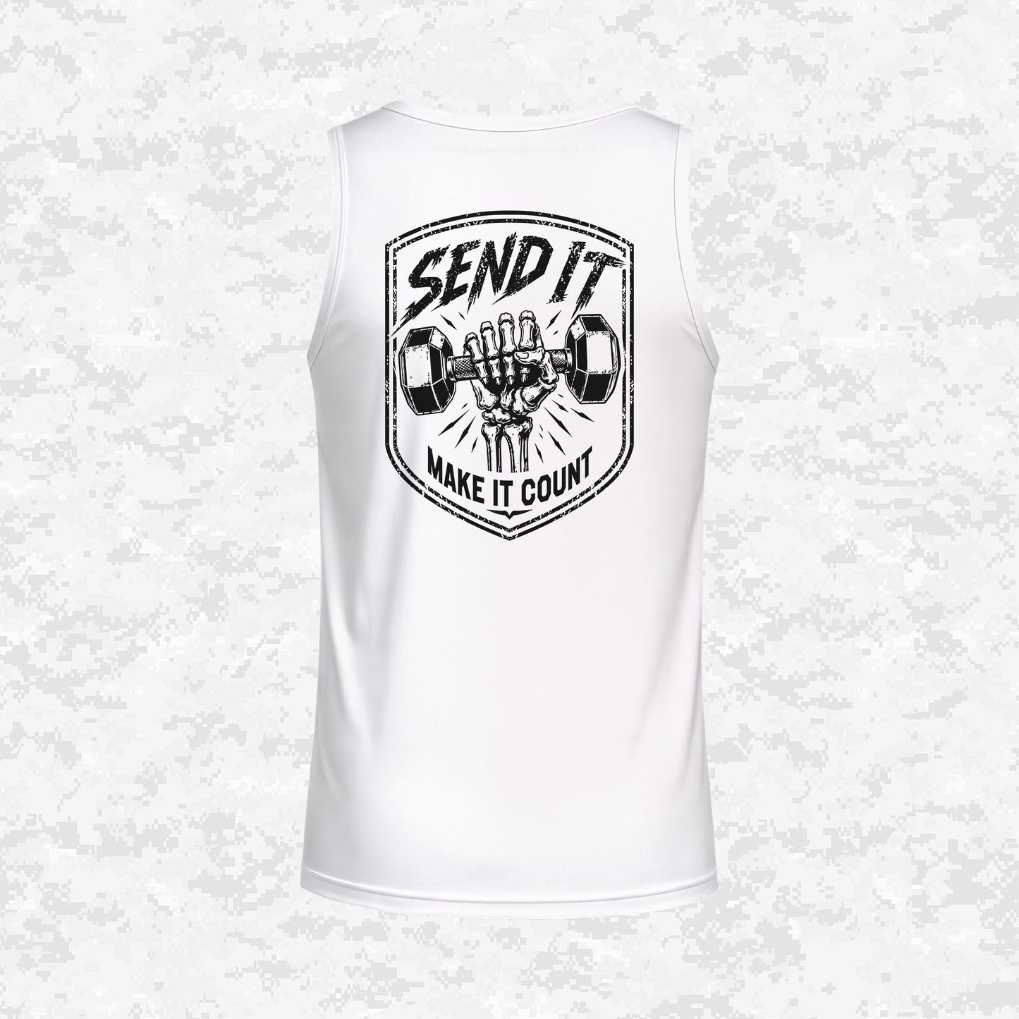 Send It | Make It Count | DRIFIT Sleeveless, Tank, Sleeveless Hoodie