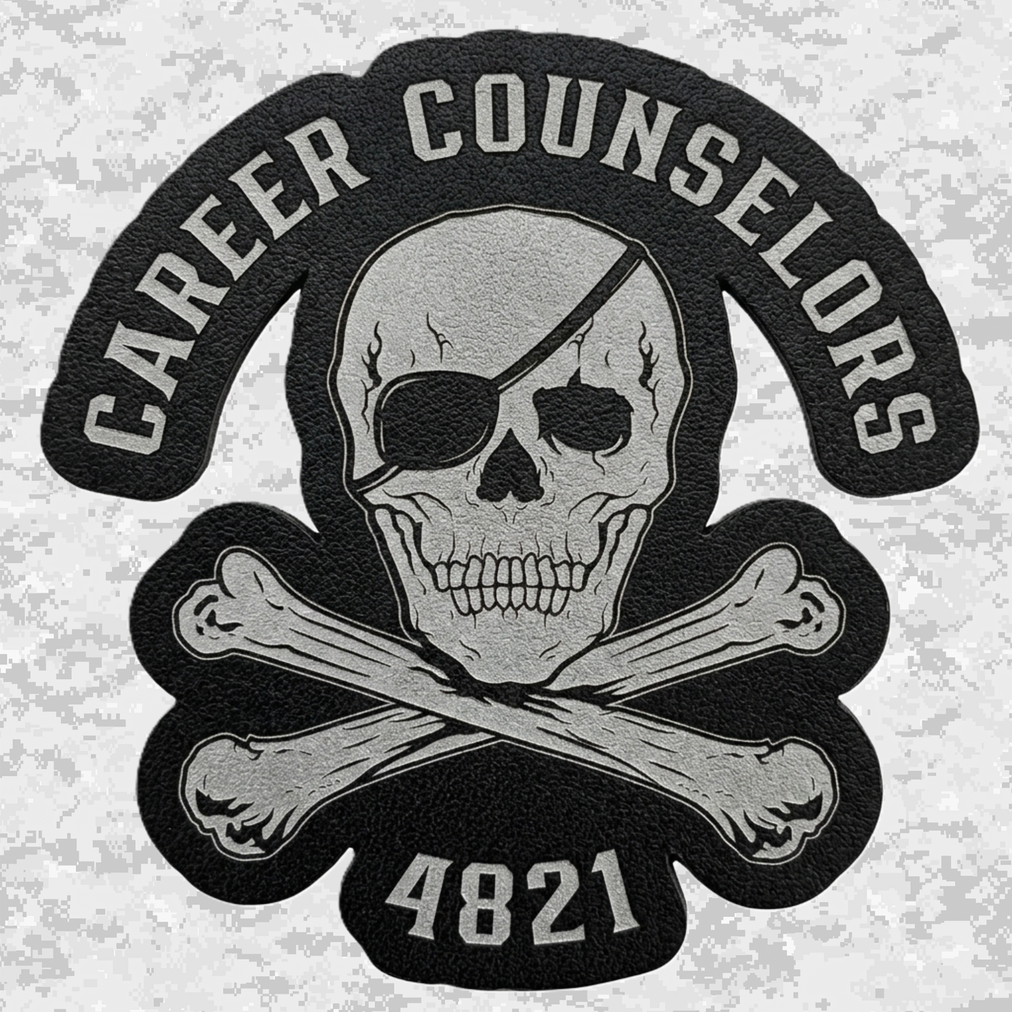 Career Counselors | MOS 4821 | Leather Patch | Velcro Backed