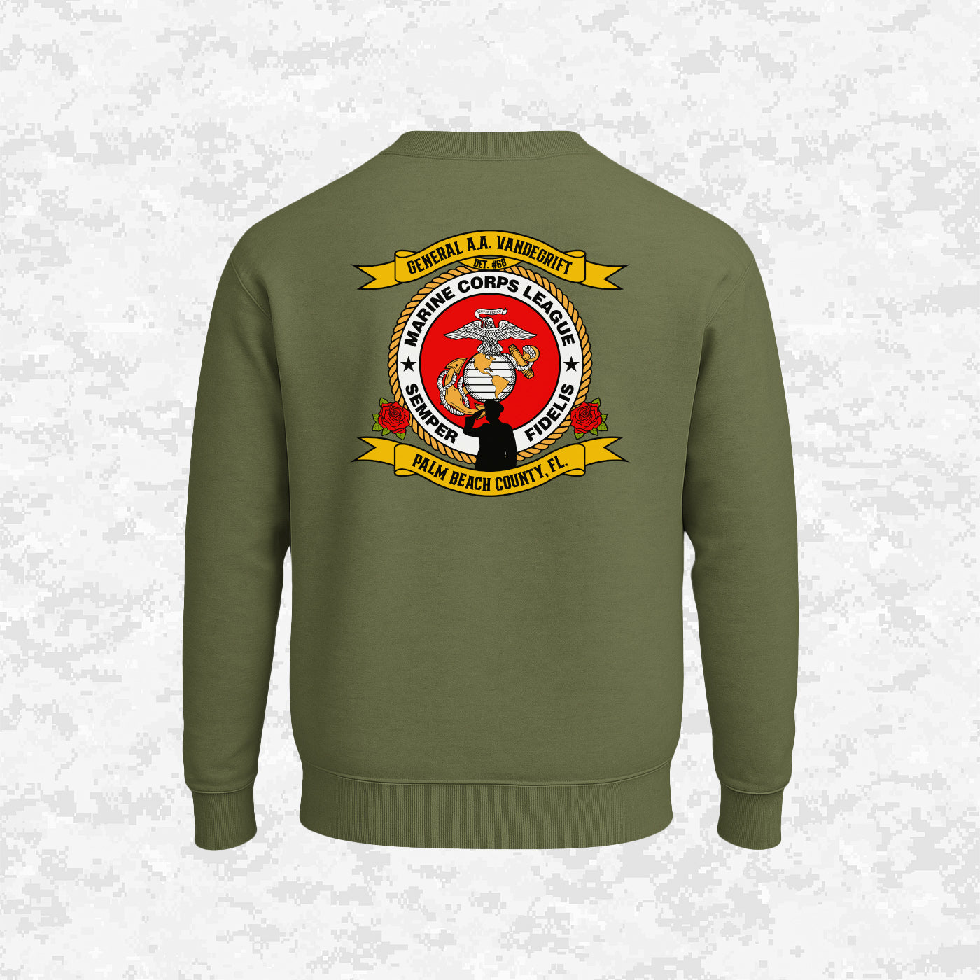 Marine Corps League | General A.A. Vandegrift Detachment #68 | Sweatshirt