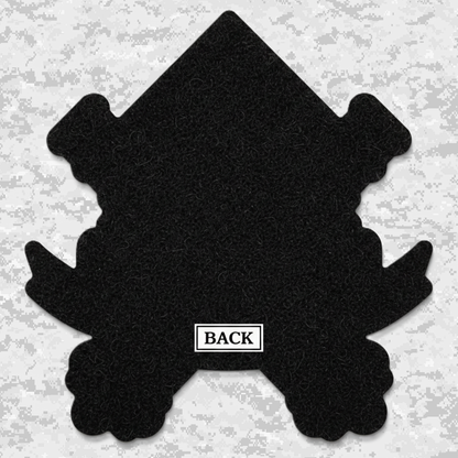 4th Battalion 14th Marines | Leather Patch | Velcro Backed