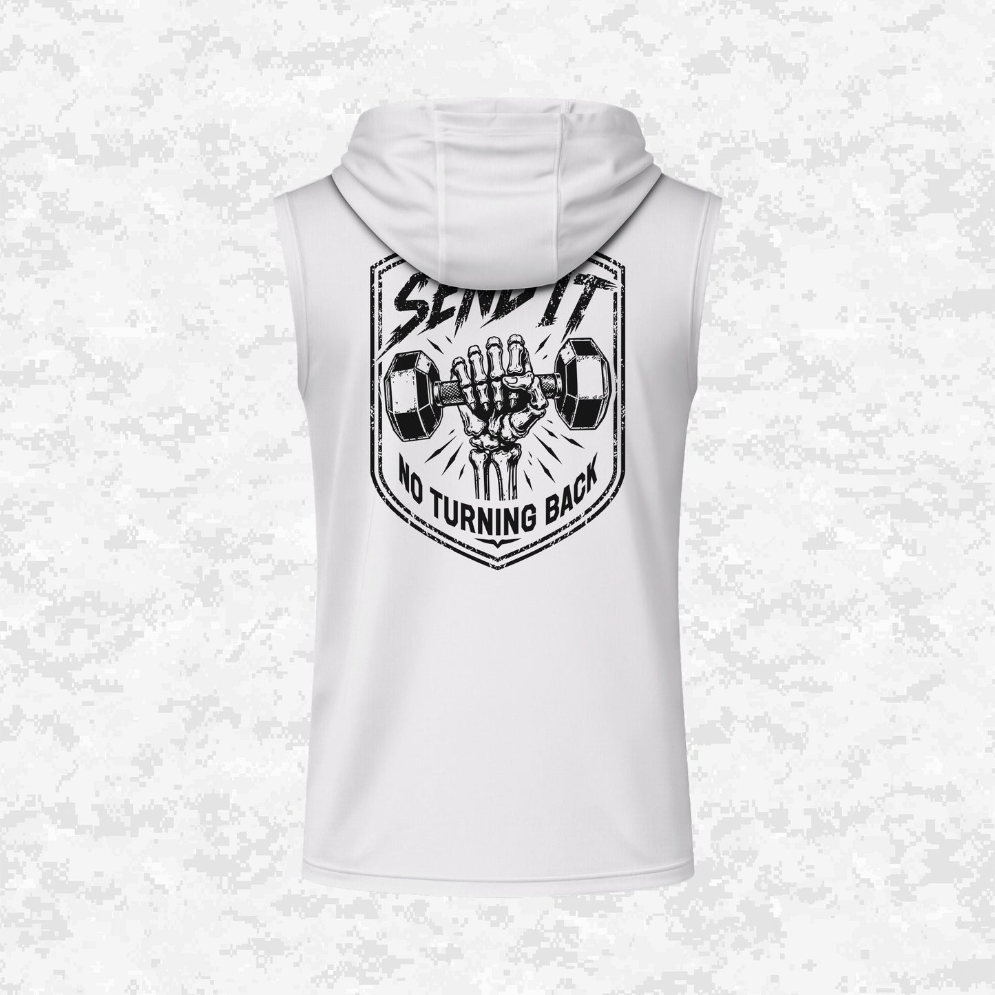 Send It | No Turning Back | DRIFIT Sleeveless, Tank, Sleeveless Hoodie