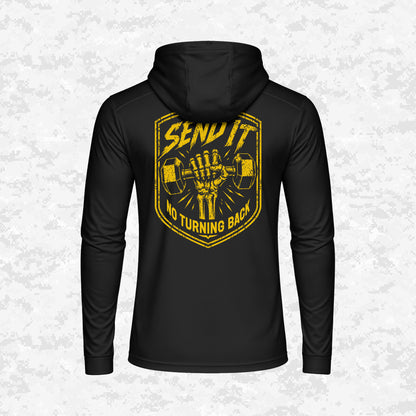 Send It | No Turning Back | DRIFIT Long sleeve, Hoodie